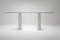 Vintage White Carrara Marble Dining Table in the Style of Carlo Scarpa, 1970s, Immagine 9