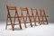 Mid-Century Stacking Wooden Folding Chair, 1950s 6