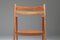 Mid-Century Stacking Wooden Folding Chair, 1950s 10