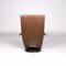 Evolo Brown Leather Armchair with Relax Function from FSM 11