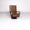 Evolo Brown Leather Armchair with Relax Function from FSM 2