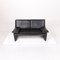 Atlanta Black Leather 2-Seat Sofa from Laauser 6