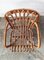 Mid-Century Rattan and Bamboo Baby Chair, 1950s 5