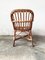 Mid-Century Rattan and Bamboo Baby Chair, 1950s, Image 3