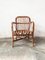 Mid-Century Rattan and Bamboo Baby Chair, 1950s 4