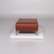 Brown Leather Ottoman from Koinor 10