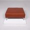 Brown Leather Ottoman from Koinor 7