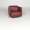 Red Leather Armchair from Rolf Benz, Image 1