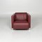 Red Leather Armchair from Rolf Benz 2
