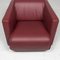 Red Leather Armchair from Rolf Benz, Immagine 4