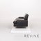 644 Black Leather 2-Seat Sofa from Rolf Benz 10
