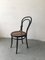 Antique Bent Beech Dining Chair in the Style of Gebrüder Thonet, 1910s 1