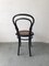 Antique Bent Beech Dining Chair in the Style of Gebrüder Thonet, 1910s 4