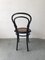 Antique Bent Beech Dining Chair in the Style of Gebrüder Thonet, 1910s, Image 4