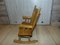 Mid-Century Wooden Toy Rocking Chair 3