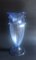 Jarrón celeste de cristal de Murano soplado de Seguso Vetri d'Arte, años 30, Imagen 2