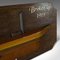Maqueta de barco inglesa vintage de madera de pino, años 30, Imagen 6
