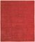 Roter Gilio Teppich aus Wolle und Seide von Jan Kath 1