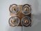 Copper and Glass Sconce from Cosack, 1960s 11
