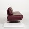 6601 Aubergine Purple Leather 2-Seat Sofa by Kein Designer for Rolf Benz, Image 8
