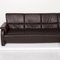 Dark Brown Leather Corner Sofa from Himolla 7