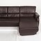 Dark Brown Leather Corner Sofa from Himolla 8