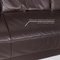 Dark Brown Leather Corner Sofa from Himolla 4