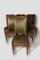 Art Mahogany Dining Chairs, 1920s, Set of 6 3