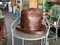 Antique Leather Hat Box 3
