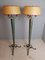 Floor Lamps by Genet Philippe & Michon Lucien, 1940s, Set of 2 3