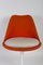 Orange Fabric & Fiberglass Tulip Dining Chairs by Eero Saarinen for Knoll Inc. / Knoll International, 1959, Set of 6, Imagen 3