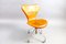 Vintage cognac Leather Office Chair by Arne Jacobsen for Fritz Hansen 2