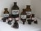 Vintage German Pharmacy Bottles from Schott, 1970s, Set of 7 11