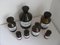 Vintage German Pharmacy Bottles from Schott, 1970s, Set of 7, Image 13