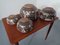 German Studio Ceramic Bowls by Monika Maetzel, 1960s, Set of 4 7