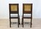 Vintage Neo-Renaissance Style Dining Chairs in Walnut, Set of 2, Image 11