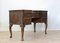 Vintage Carved Solid Walnut Desk 2