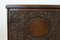 Vintage Carved Solid Walnut Desk 10