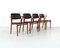 Vintage Teak Dining Chairs by Kai Kristiansen for Bovenkamp, 1960s, Set of 4, Immagine 13
