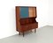 Vintage Teak Storage Cabinet with a Blue Sliding Door, 1960s 1