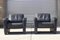 Vintage Swiss Leather Lounge Chairs from de Sede, 1970s, Set of 2 2
