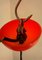 Red Plastic Pendant Lamp, 1950s, Image 6