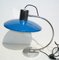 Italian Blue Table Lamp, 1960s 1