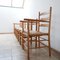 Mid-Century Italian Rush Dining Chairs, 1960s, Set of 8, Image 3