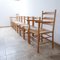 Mid-Century Italian Rush Dining Chairs, 1960s, Set of 8 4