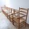 Mid-Century Italian Rush Dining Chairs, 1960s, Set of 8 5