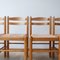 Mid-Century Italian Rush Dining Chairs, 1960s, Set of 8, Image 6