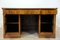 Vintage Blond Walnut Desk 10