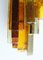 Mid-Century Amber Glass Sconces by Svend Aage Holm Sørensen for Hassel & Teudt, Set of 2, Image 14