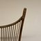 Rattan Wingback Lounge Chair, 1960s 6